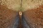 Tunnel leading to Northwest Bastion of Historic Fort Gaines-Dauphin Island-Alabama Vintage Print